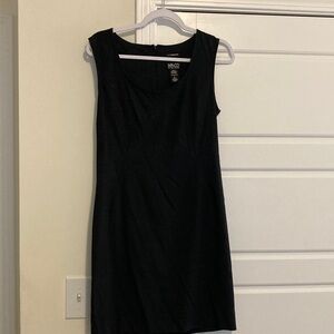 New York & Company Black Sleeveless Mini Dress